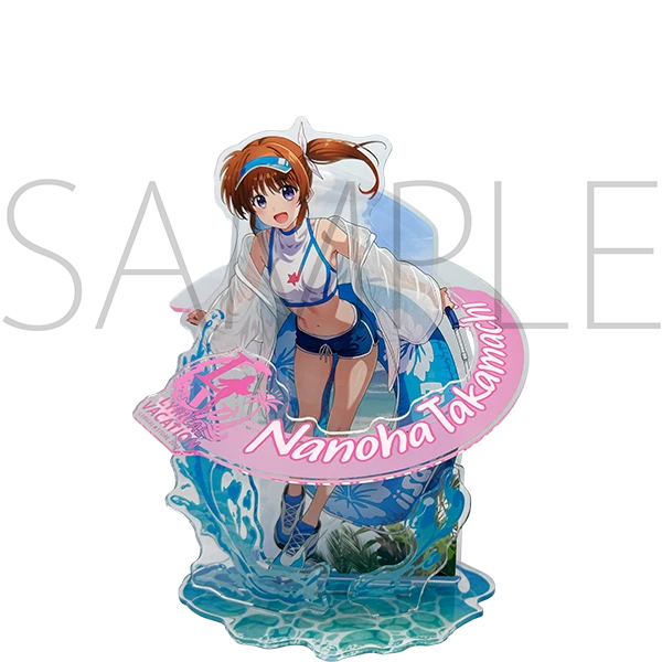 立体ビッグアクリルスタンド/なのは リリカルバケーションVer.