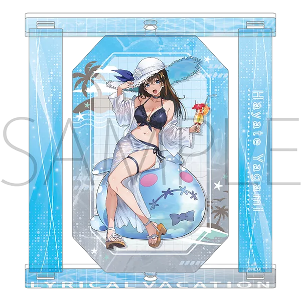 回転アクリルスタンド/はやて リリカルバケーションVer.