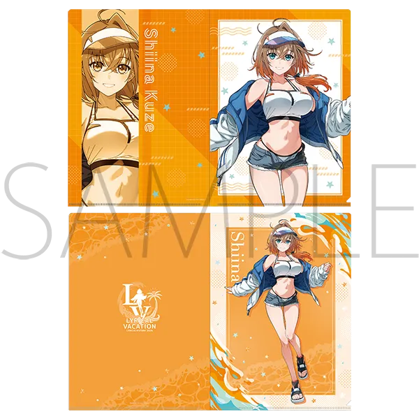 クリアファイルセット/シイナ リリカルバケーションVer.