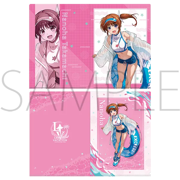クリアファイルセット/なのは リリカルバケーションVer.