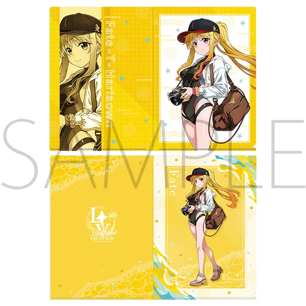 クリアファイルセット/フェイト リリカルバケーションVer.