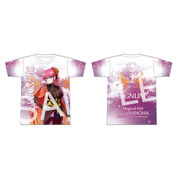 魔法少女リリカルなのは リリカル☆ストア2023 ～リリカルファンタジー～ フルグラフィックTシャツ／シグナム リリカルファンタジーVer.