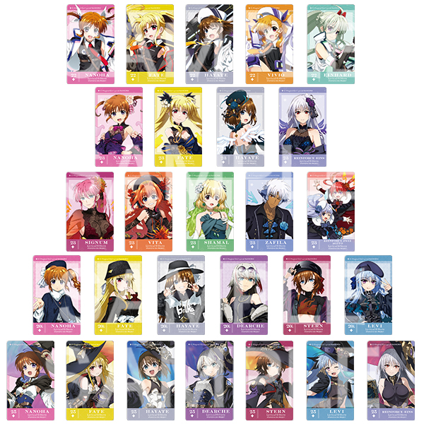 魔法少女リリカルなのは リリカル☆ストア2023 ～リリカルファンタジー～ アクリルカードコレクション【B：2022～2025】  リリカルメモリーズVer.