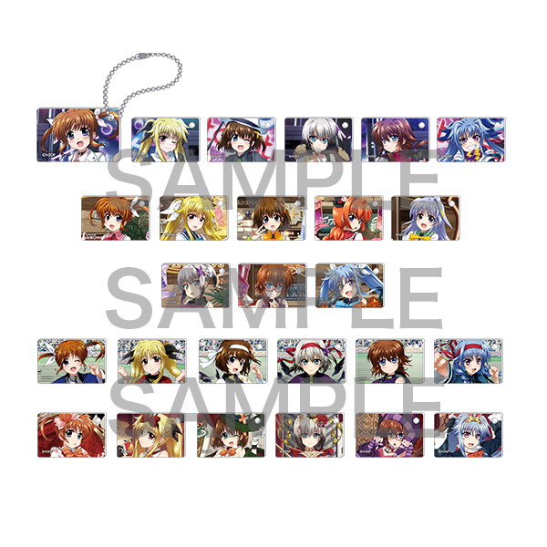 魔法少女リリカルなのは リリカル☆ストア2023 ～リリカルファンタジー～ アクリルキーホルダーコレクション  【A：2018～2021】 リリカルメモリーズVer.