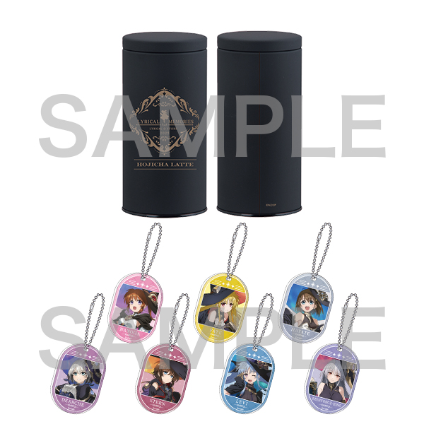 魔法少女リリカルなのは リリカル☆ストア2023 ～リリカルファンタジー～ 缶入りほうじ茶ラテ／リリカルメモリーズVer.