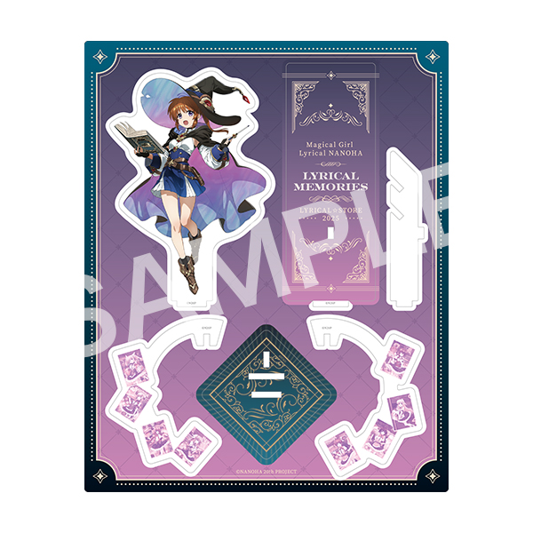 魔法少女リリカルなのは リリカル☆ストア2023 ～リリカルファンタジー～ 立体アクリルスタンド　／なのは リリカルメモリーズVer.