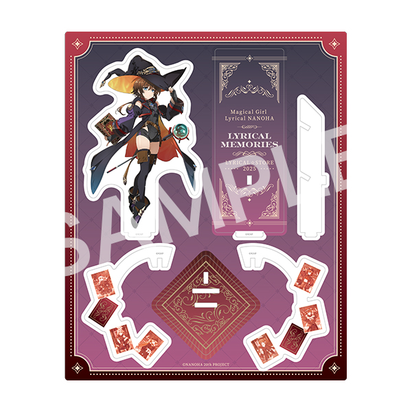 魔法少女リリカルなのは リリカル☆ストア2023 ～リリカルファンタジー～ 立体アクリルスタンド／シュテル リリカルメモリーズVer.